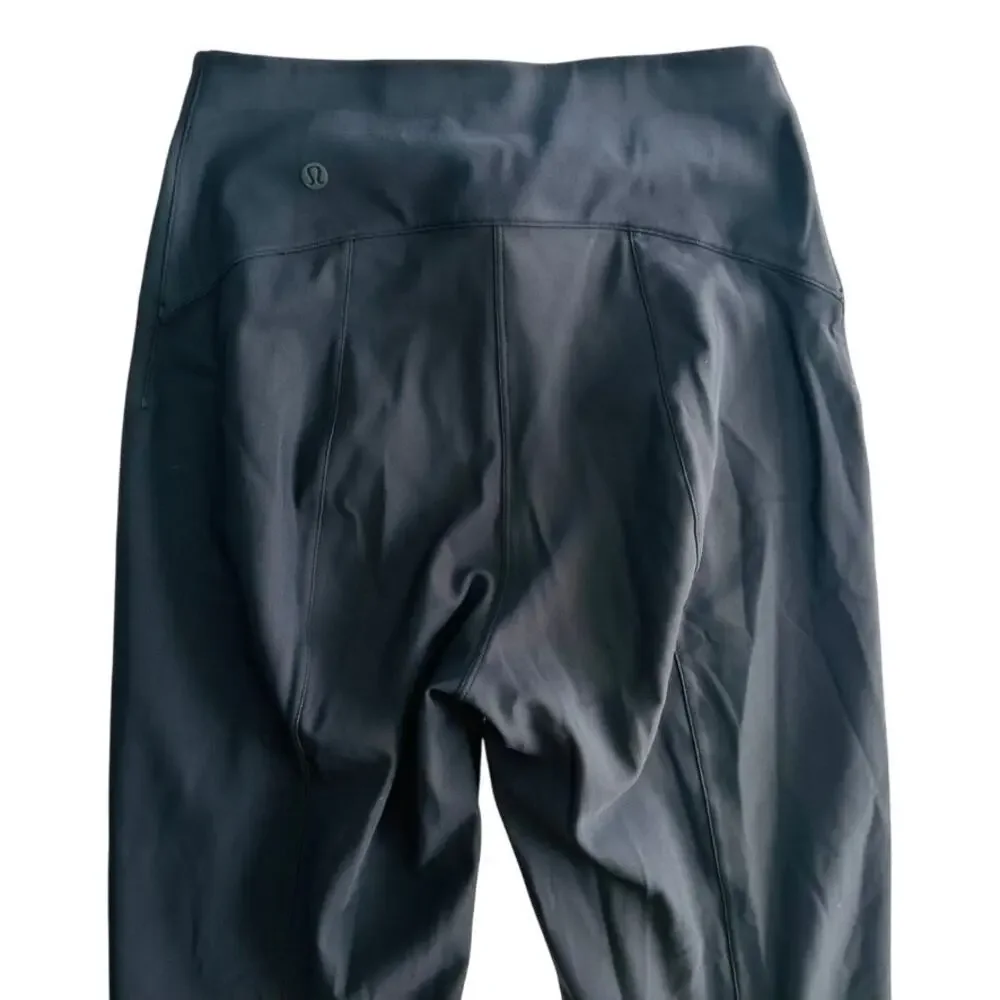Lululemon Here to There High-Rise Crop Black Size 4 Trouser Work Career Travel
